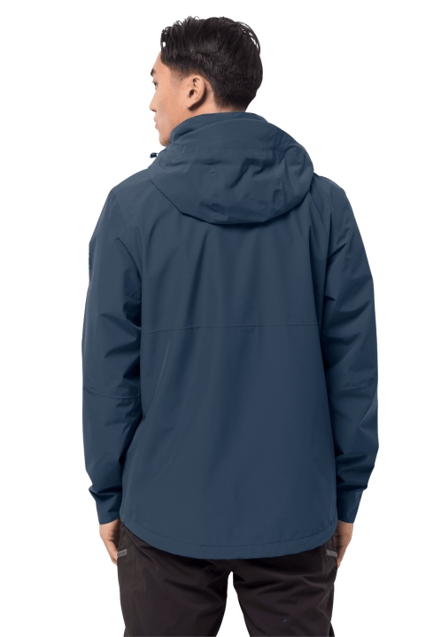 Evandale Bunda M Kolekcie Jack Wolfskin Thunder Blue