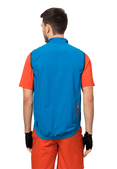 Jack Vlčia Koža Modrá Pacific Fashion Tourer Softshellová Vesta M