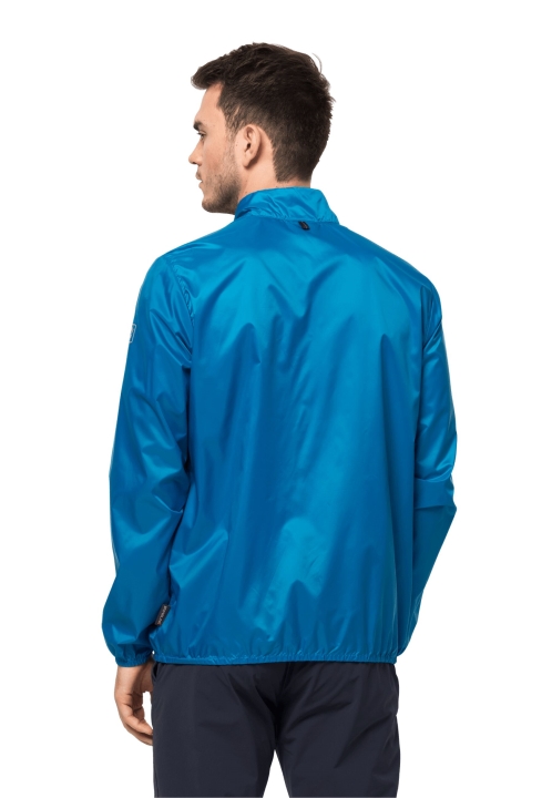 Pôvod Jack Wolfskin Pack & Go Windshell M Blue Pacific