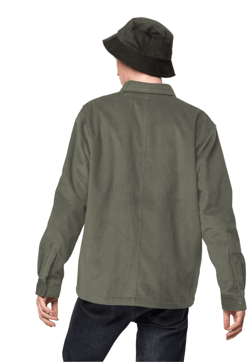 Pôvod Príroda štít Bunda M Zaprášená Olivová Jack Vlčia Koža