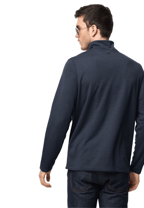 Jack Wolfskin Jwp Midlayer M Značky Nočná Modrá