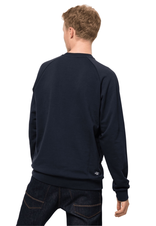 Jack Vlčia Koža Oceán Crewneck M Night Blue Best