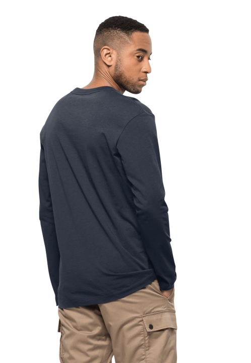 Kolekcie Jack Wolfskin Essential Longsleeve M Night Blue