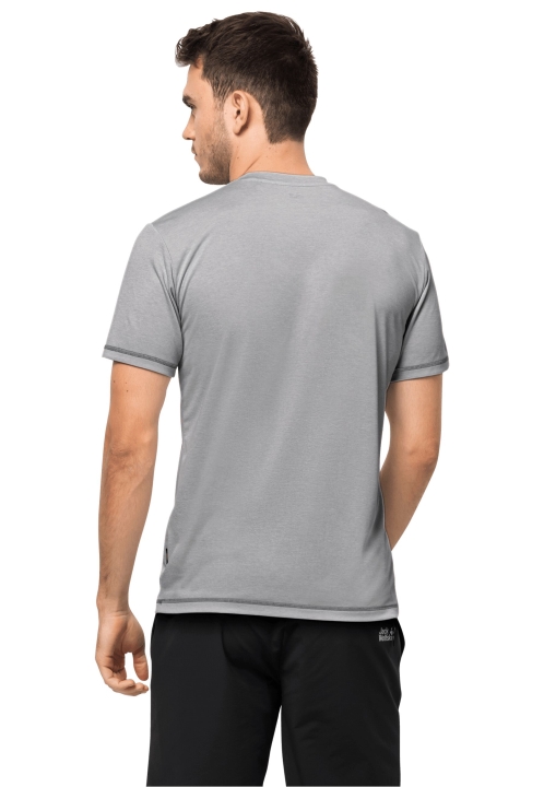 Jack Wolfskin Silver Grey Crosstrail T Men Kolekcia
