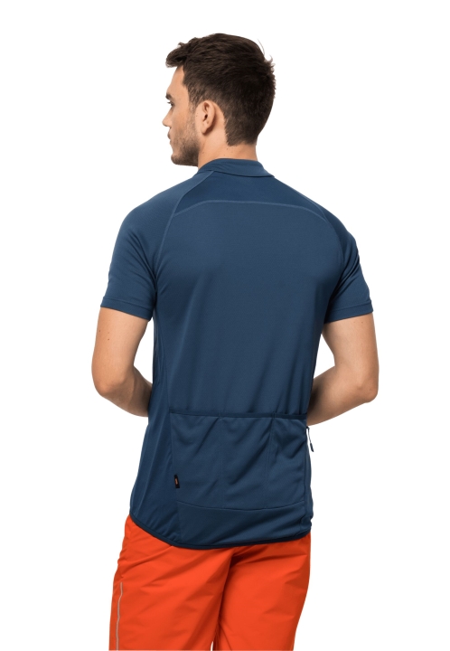 Hot Tourer Fullzip T M Hrom Blue Jack Vlčia Koža