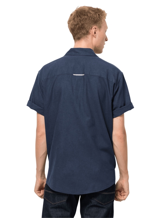 Kolekcia Príroda Letná Košeľa M Tmavá Indigová Jack Vlčia Koža