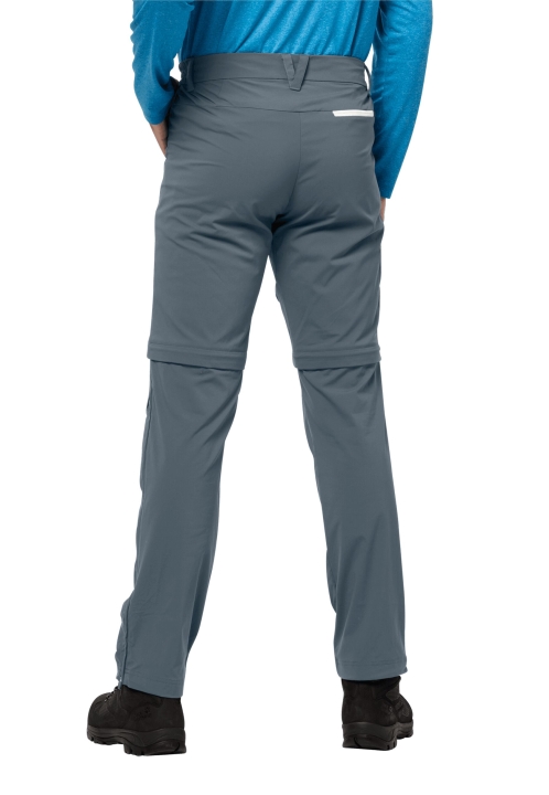 Overland Zip Away M Búrka šedá Jack Vlčia Koža Pôvod