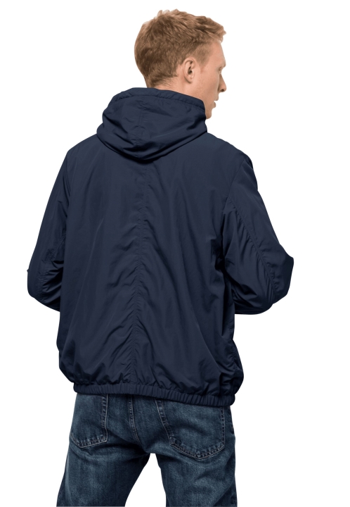 Značky Nočná Modrá Jack Vlčia Koža ľahká Bunda M