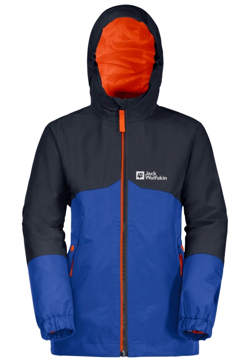 Jack Wolfskin Active Blue Iceland Bunda 3v1 B Zn