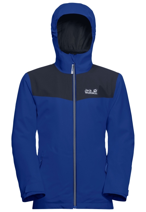 Fashion Active Blue Snowfrost Bunda 3v1 K Jack Wolfskin