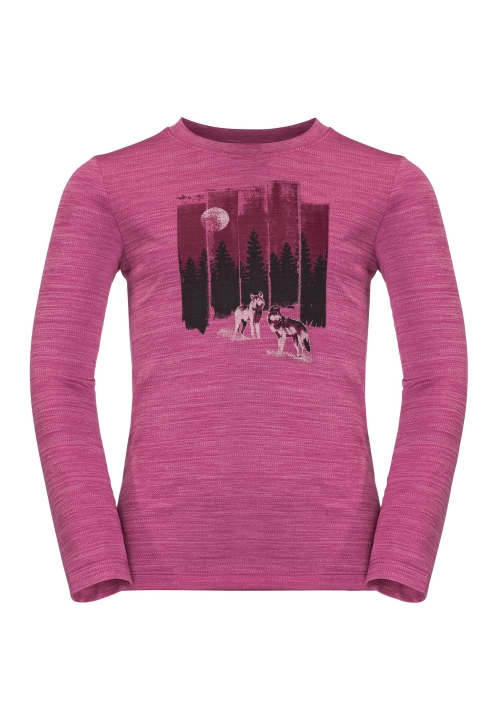 Hot Blueblossom Jack Wolfskin Vargen Longsleeve K