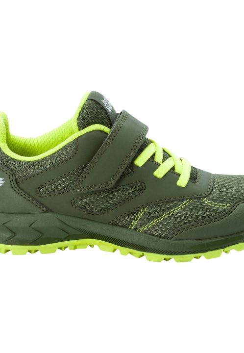 Jack Vlčia Koža Lesná Nízka Vc K Pôvodná Zeleno-limetková