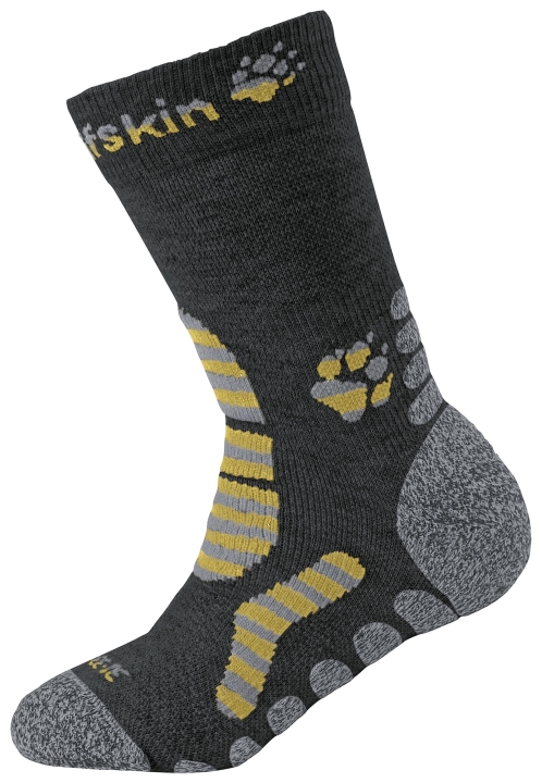 Tmavosivá Kolekcia Detská Turistika Prúžok Klasického Strihu Jack Vlčia Koža