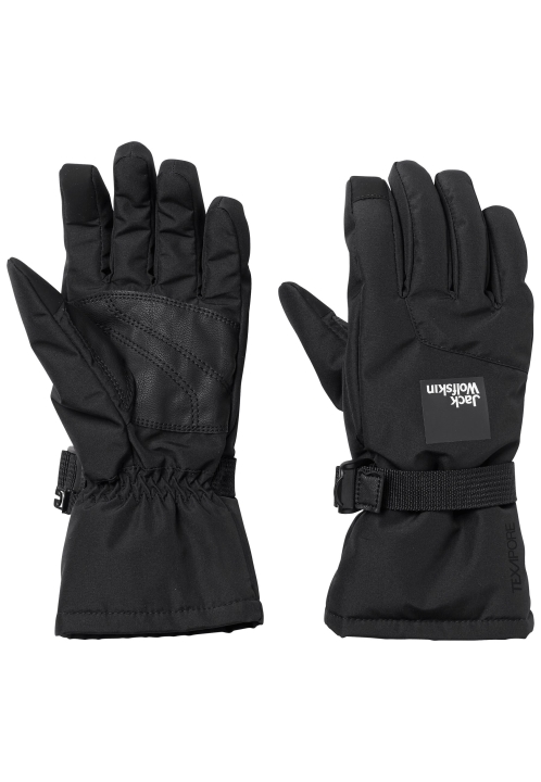 Jack Wolfskin Spirit Glove Y Black Nové