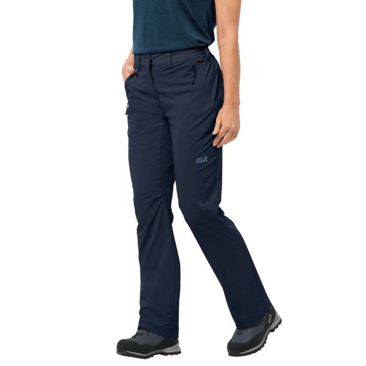 Značky Jack Wolfskin Polnočné Modré Dámske Activate Svetlé Nohavice
