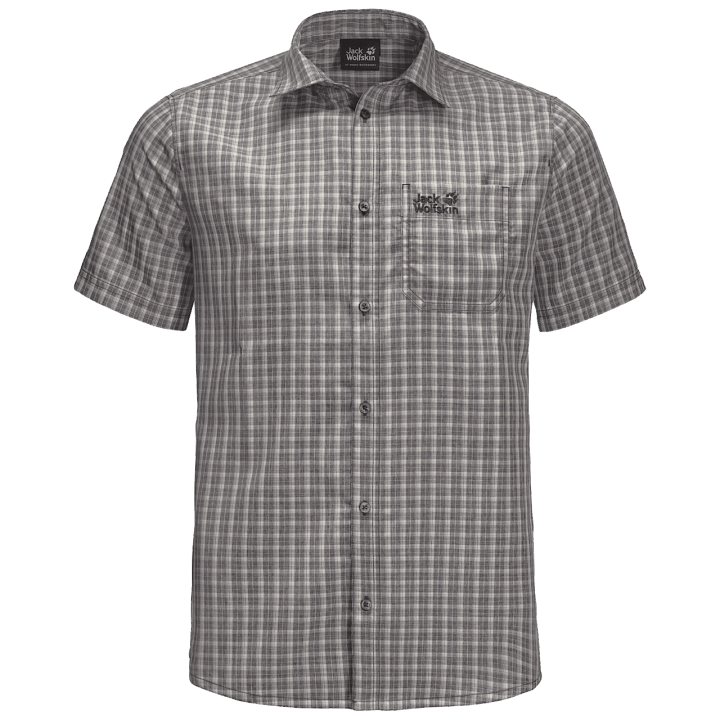 Jack Wolfskin Asfalt Check Pánska Košeľa El Dorado Originál