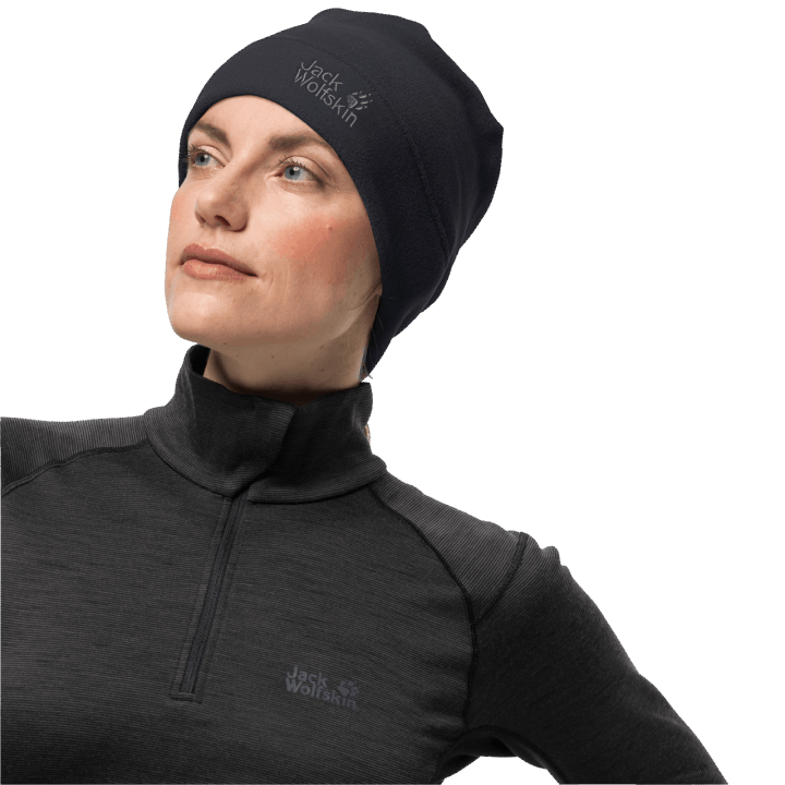 Skutočné Veci čiapka Jack Wolfskin Best Black