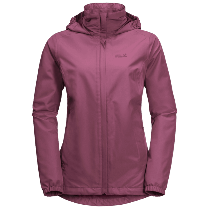 Dámska Búrlivá Bodová Bunda Značiek Violet Quartz Jack Wolfskin