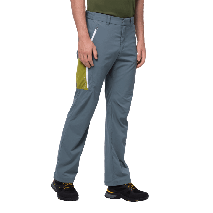 Pánske Overland Nohavice Jack Vlčia Koža Hot Storm Grey