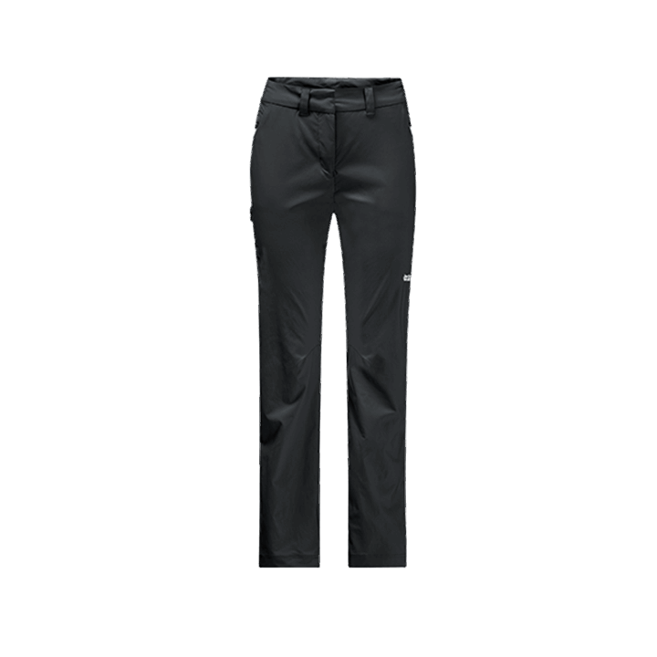 Dámske Overland Nohavice Jack Wolfskin Black Fashion