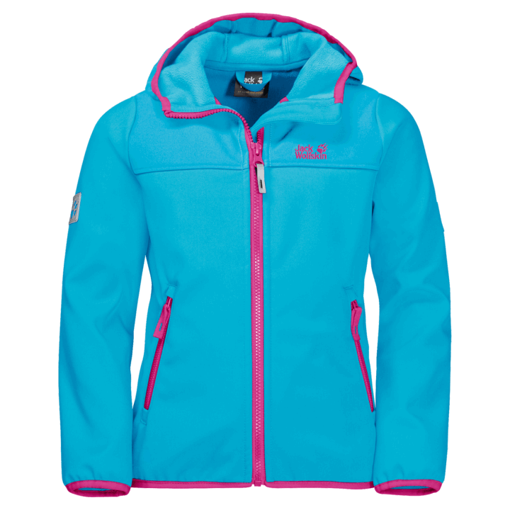 Atol Modrý Pôvod Jack Wolfskin Detská Fourwinds Bunda