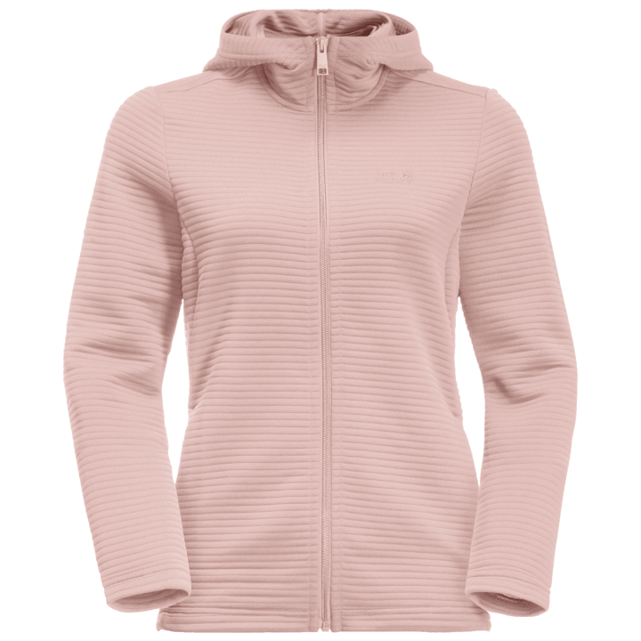 Jack Wolfskin Dámska Modesto Bunda S Kapucňou Fashion Light Blush