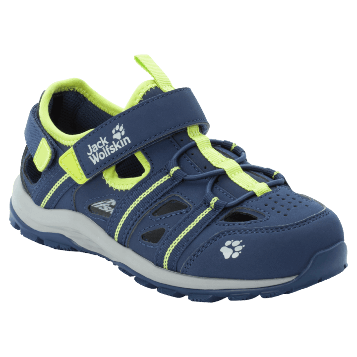 Kolekcie Detských Lezcov Jack Wolfskin Blue-lime