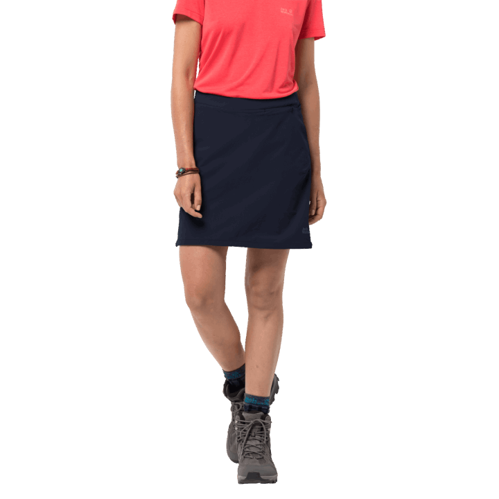 Jack Wolfskin Značky Dámske Hilltop Trail Skort Polnočná Modrá