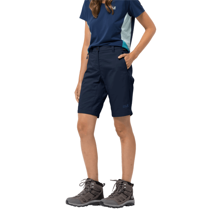 Dámske Activate Track šortky Jack Vlčia Koža Horúca Polnočná Modrá