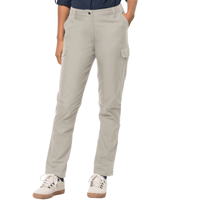 Jack Wolfskin Dusty Grey Dámske Výletné Nohavice Pri Jazere Pôvod