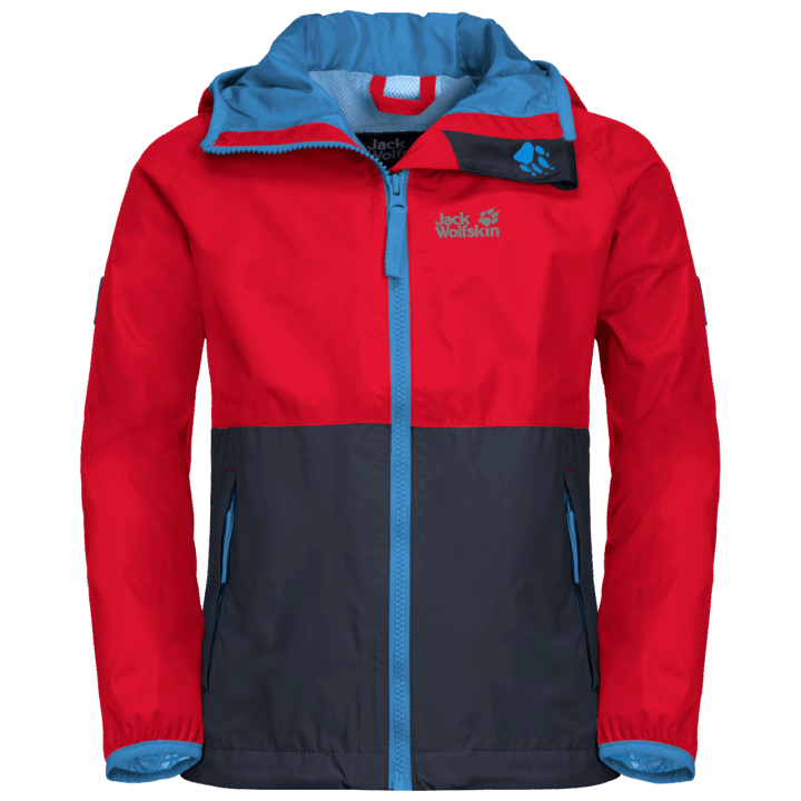 Vrchol červené Daždivé Dni Deti Jack Wolfskin Zn