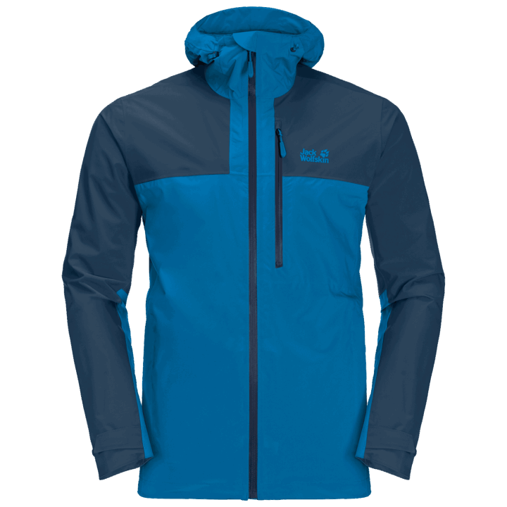 Jack Wolfskin Pánska Go Hike Bunda Hot Blue Pacific
