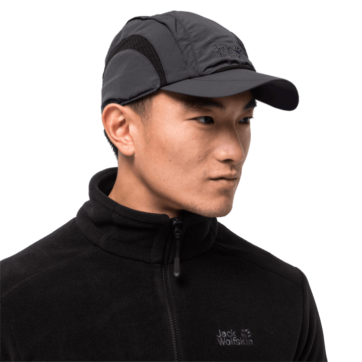 Tmavá Oceľ Jack Wolfskin Best Vent Pro Cap