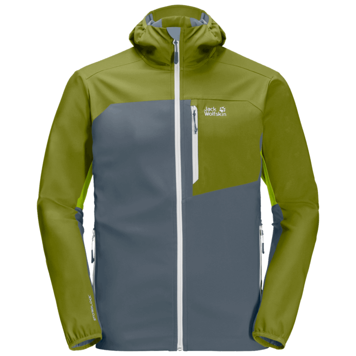 Nový Jack Wolfskin Pánsky Eagle Peak Ii Softshell Zlatý Cyprus