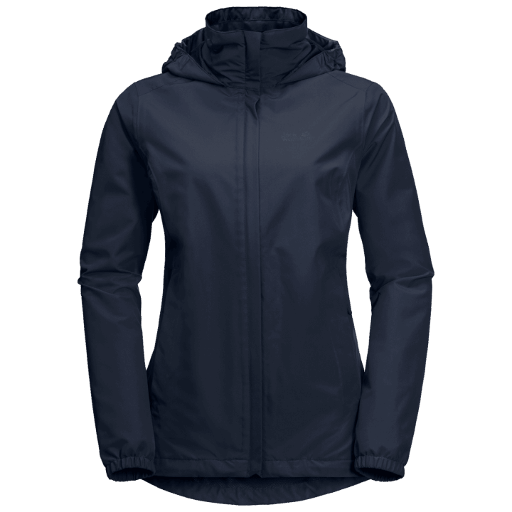 Jack Wolfskin Polnočná Modrá Originálna Dámska Bunda Stormy Point