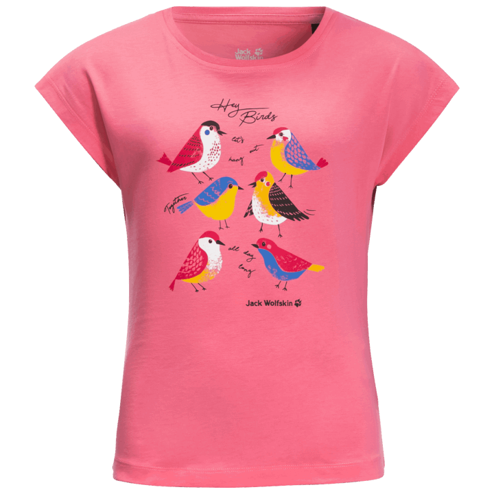 Dievčenské Tweetujúce Vtáky Jack Vlčia Koža Kolekcia Ružových Limonád