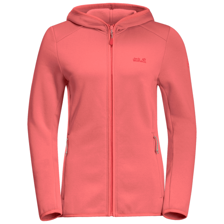 Dámska Turbulencia Fleece Púštna Ruža Jack Vlčia Koža Zn