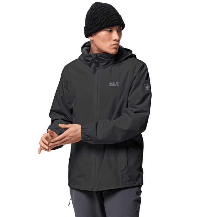 Pánska Búrlivá Bodová Bunda Black Jack Wolfskin Best