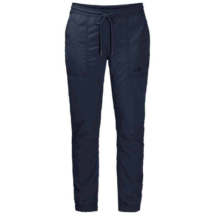 Jack Wolfskin Značky Polnočné Modré Dámske Mojeve Nohavice