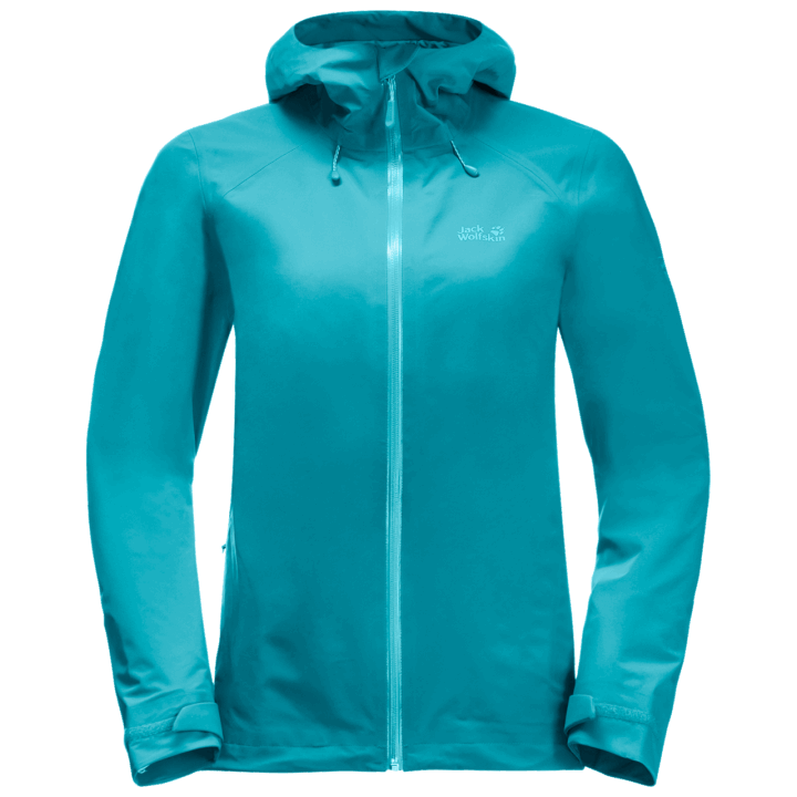Dámska Najvyššia Bunda Značky Jack Wolfskin Dark Cyan