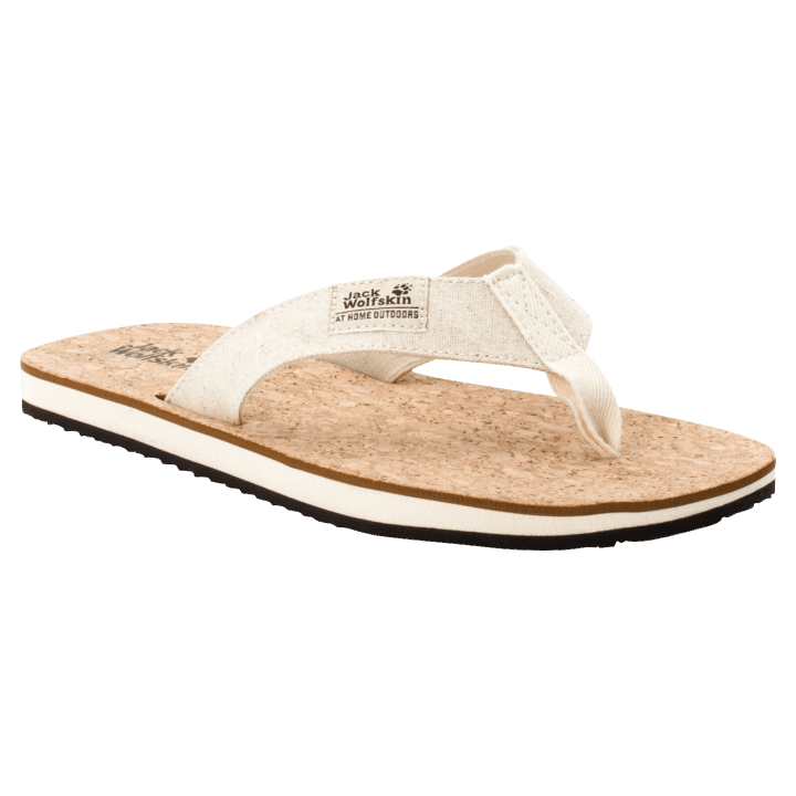 Jack Vlčia Koža Natural-cork Zn. Ecostride 2 Papuče M