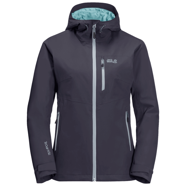 Grafitová Móda Dámska šiltová Bunda Jack Wolfskin