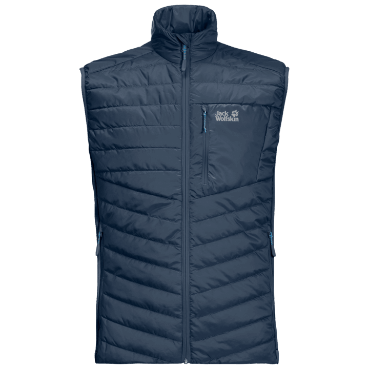 Jack Wolfskin Thunder Blue Pánska Routeburn Vesta Zn