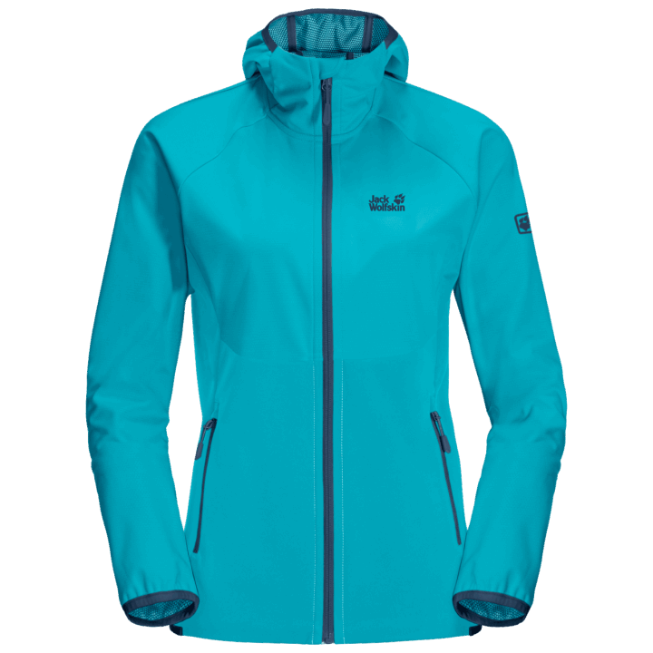 Jack Wolfskin Dámska Go Hike Softshell Dark Aqua Pôvod