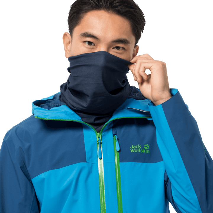 Jack Vlčia Koža Melange Pokrývky Hlavy Značky Nočná Modrá