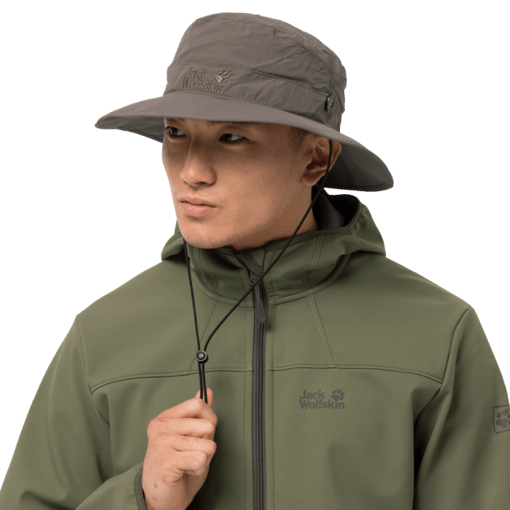 Kolekcie Jack Vlčia Koža Siltstone Supplex Mesh Klobúk