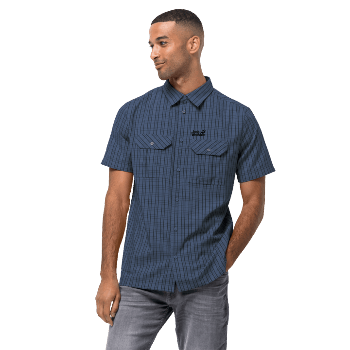 Kolekcia Ocean Wave Checks Pánska Košeľa Thompson Jack Wolfskin