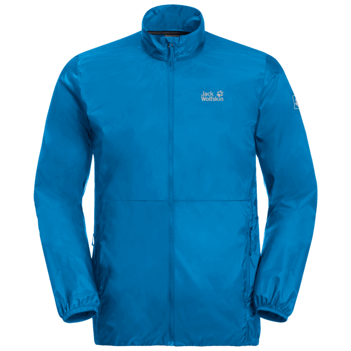 Blue Pacific Pánska Vetrovka Pack & Go Značky Jack Wolfskin