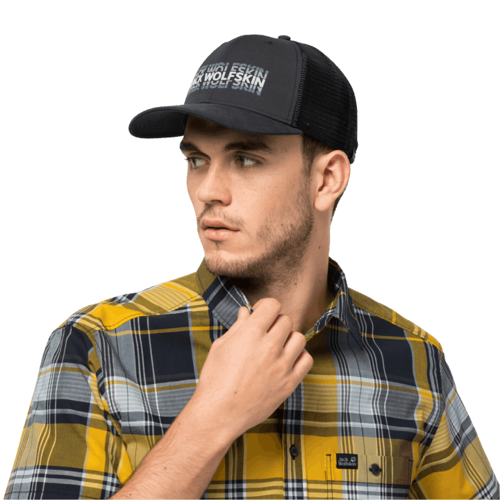 čierna Kolekcia Strobo Cap Jack Vlčia Koža