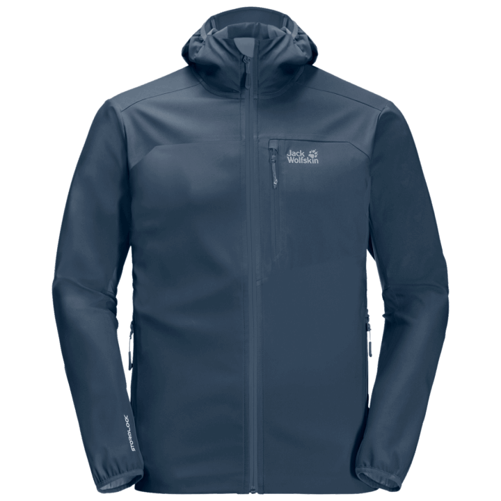 Best Jack Wolfskin Thunder Blue Pánsky Eagle Peak Ii Softshell